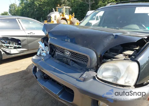 2003 Hyundai Santa Fe Gls/Lx из США, поврежденный, VIN KM8SC13E43U541641